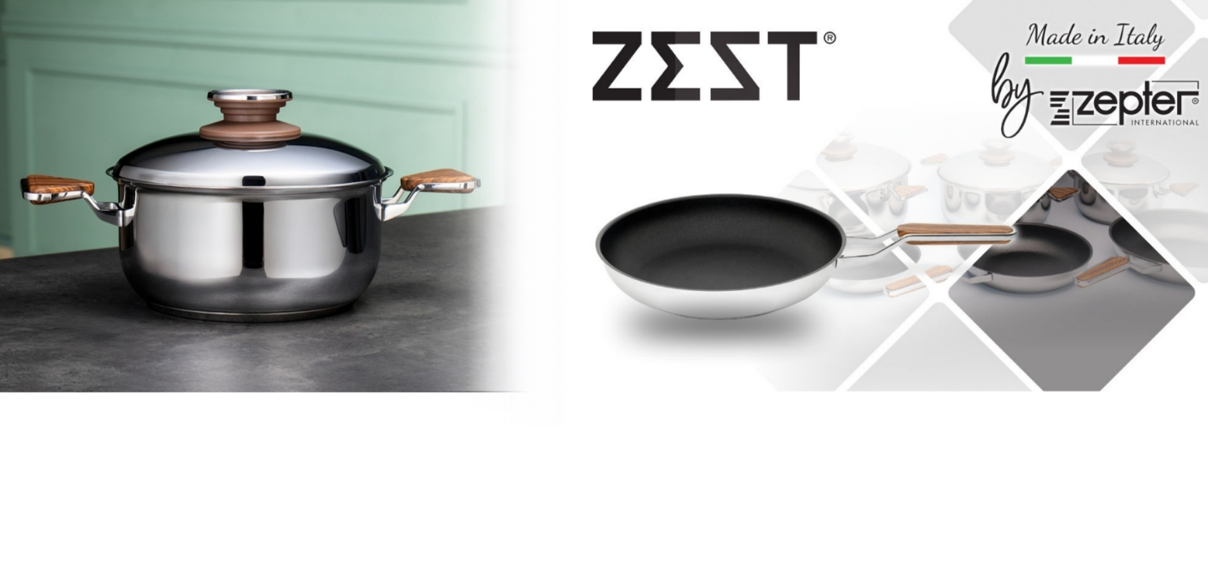 תמונות סיר ומחבת של סדרת ZEST